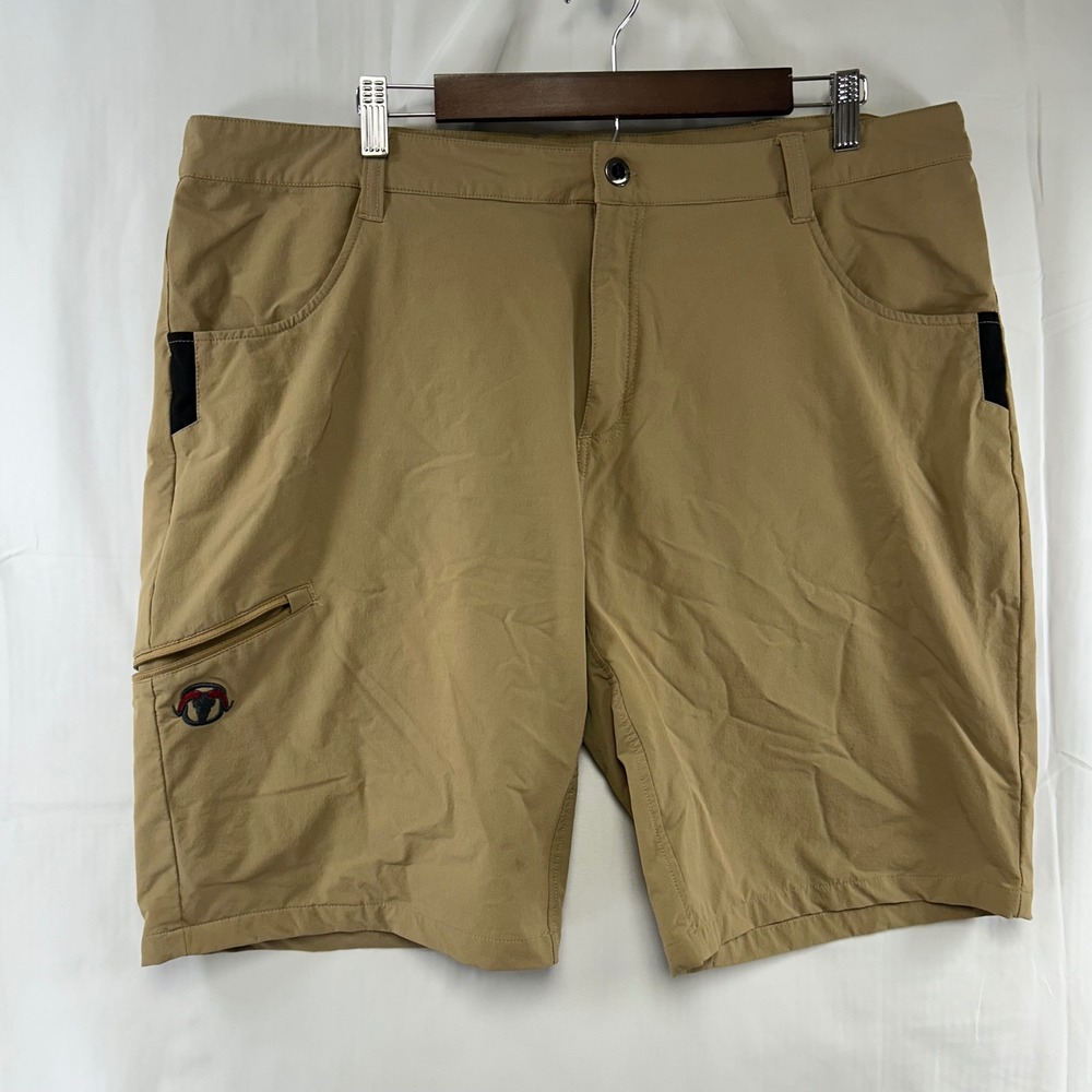 BlackOvis Cottonwood Creek Shorts Mens 42R Khaki Tan Stretch Hunting Outdoor
